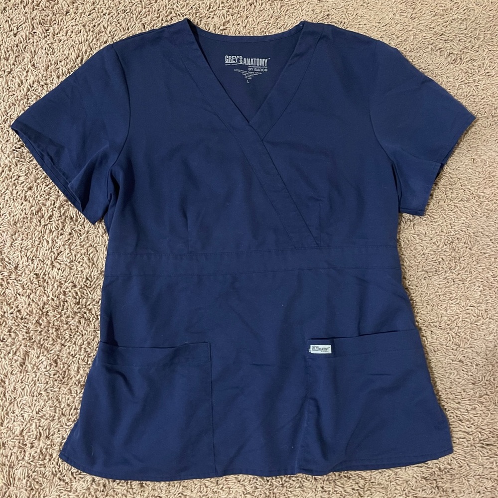 Greys Anatomy scrub top